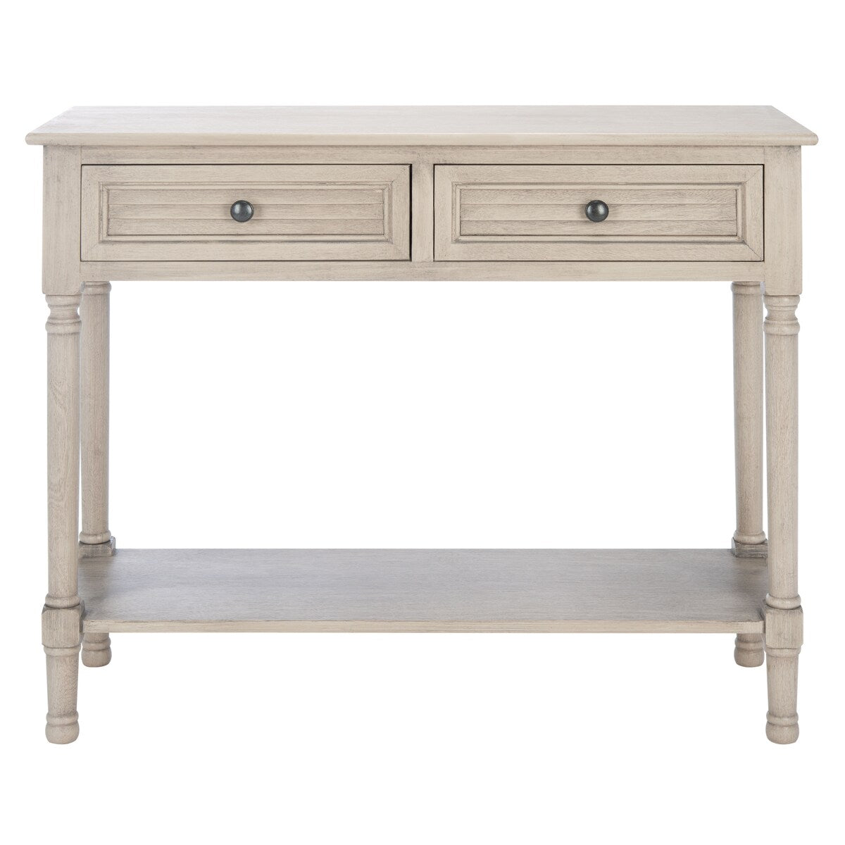 SAFAVIEH Tinnie 2-Drawer Console Table - 36" W x 13" L x 29.5" H - 36Wx13Dx30H