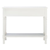 SAFAVIEH Tinnie 2-Drawer Console Table - 36" W x 13" L x 29.5" H - 36Wx13Dx30H