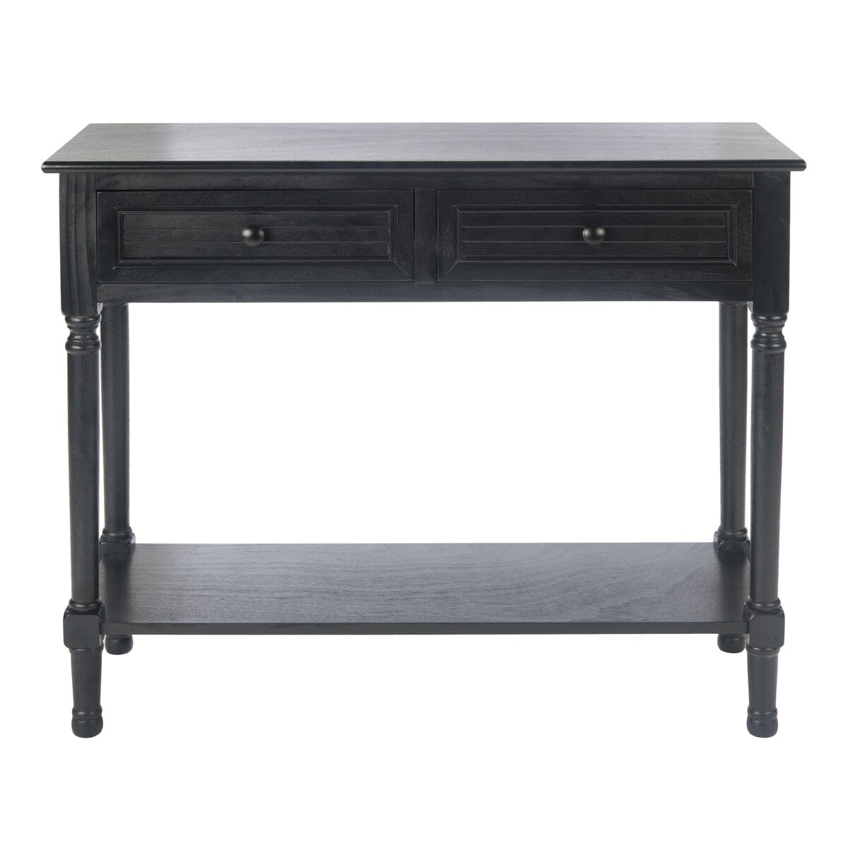 SAFAVIEH Tinnie 2-Drawer Console Table - 36" W x 13" L x 29.5" H - 36Wx13Dx30H