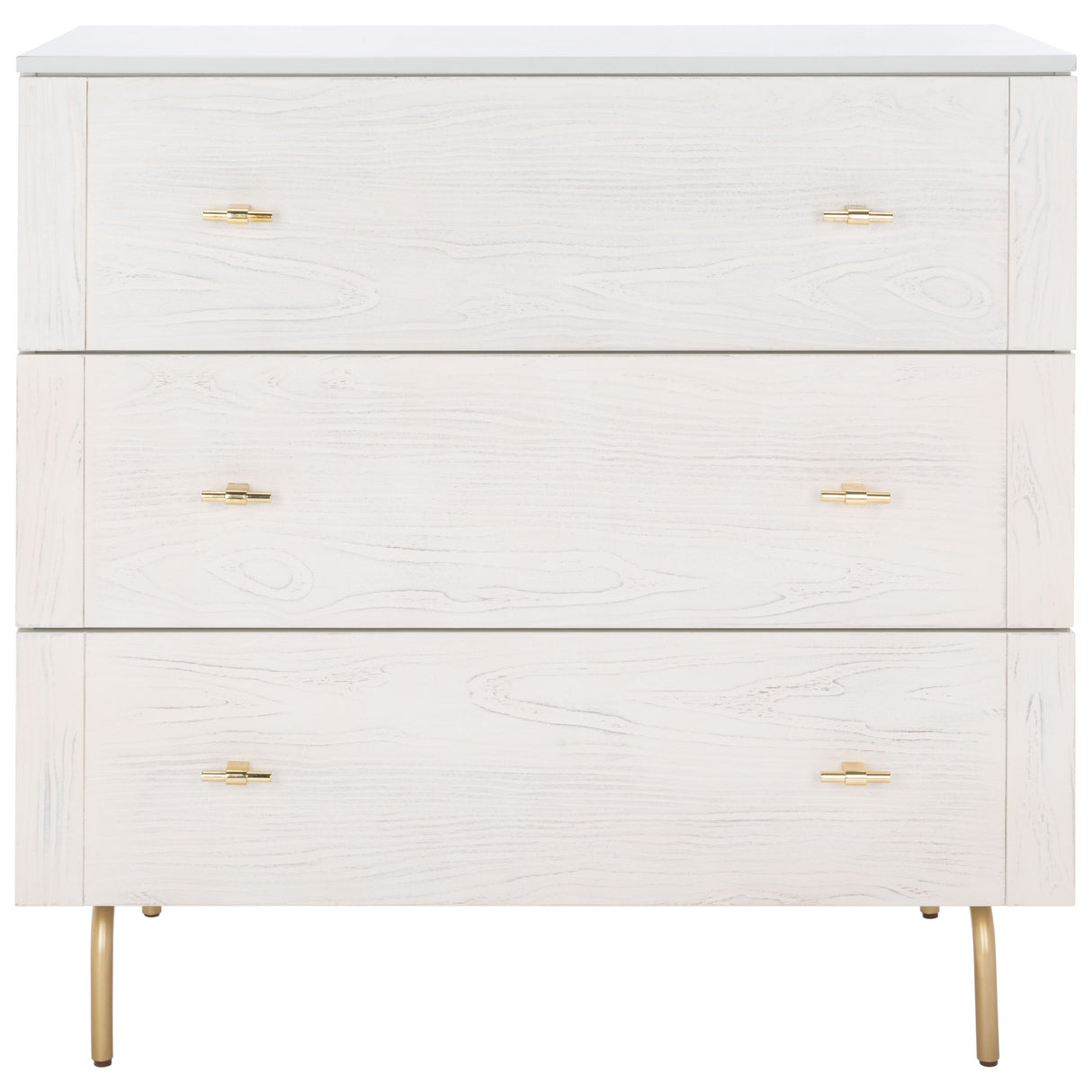 SAFAVIEH Titta 3-Drawer Storage Bedroom Dresser