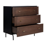 SAFAVIEH Titta 3-Drawer Storage Bedroom Dresser