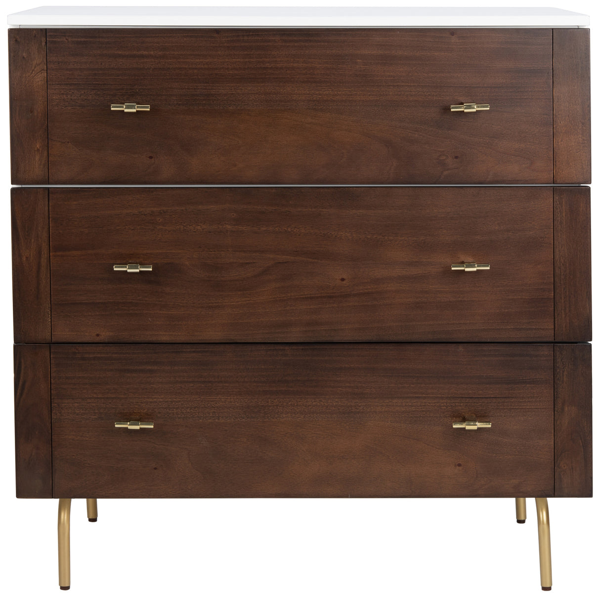 SAFAVIEH Titta 3-Drawer Storage Bedroom Dresser