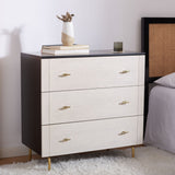 SAFAVIEH Titta 3-Drawer Storage Bedroom Dresser