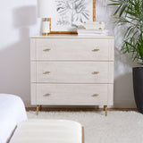 SAFAVIEH Titta 3-Drawer Storage Bedroom Dresser