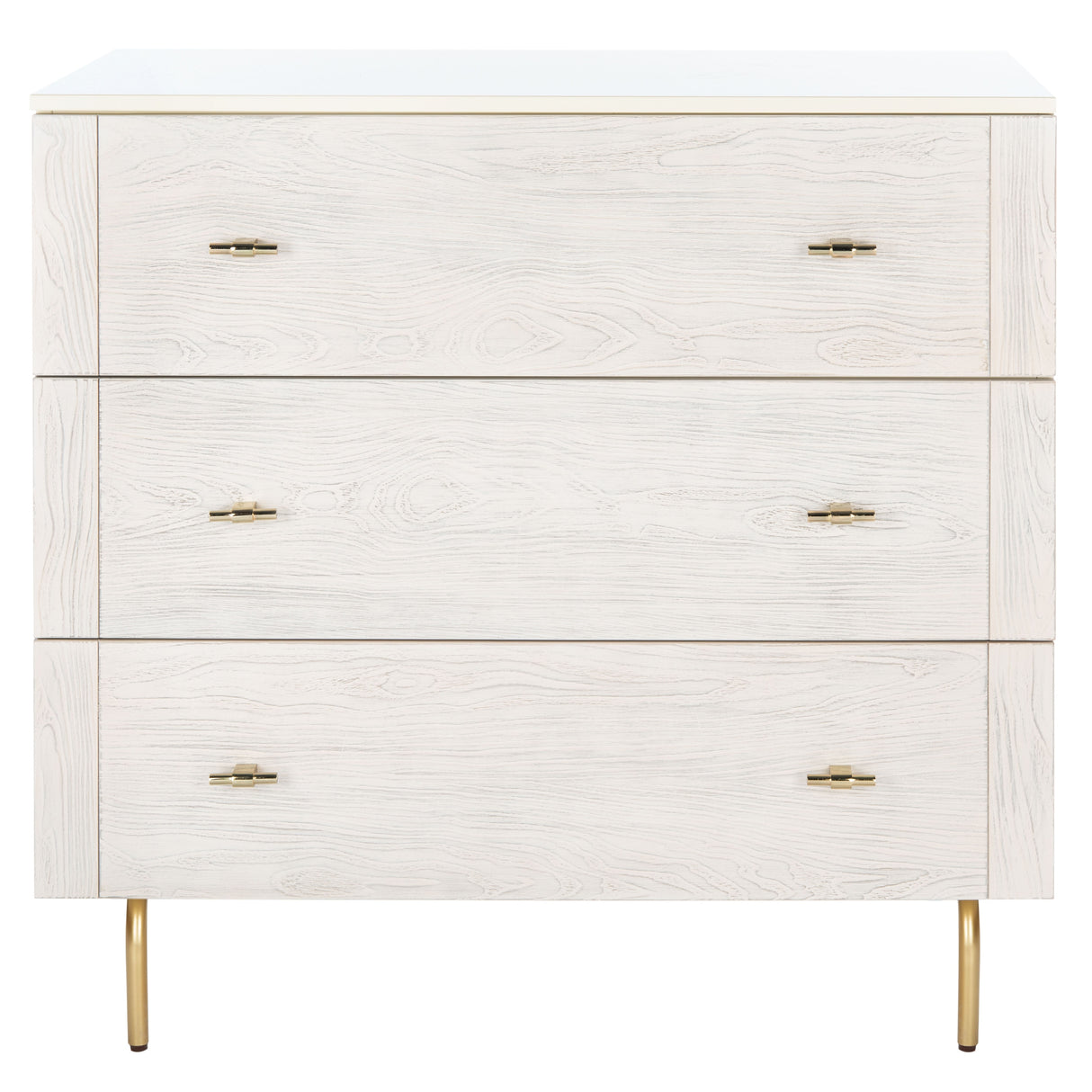 SAFAVIEH Titta 3-Drawer Storage Bedroom Dresser