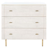 SAFAVIEH Titta 3-Drawer Storage Bedroom Dresser