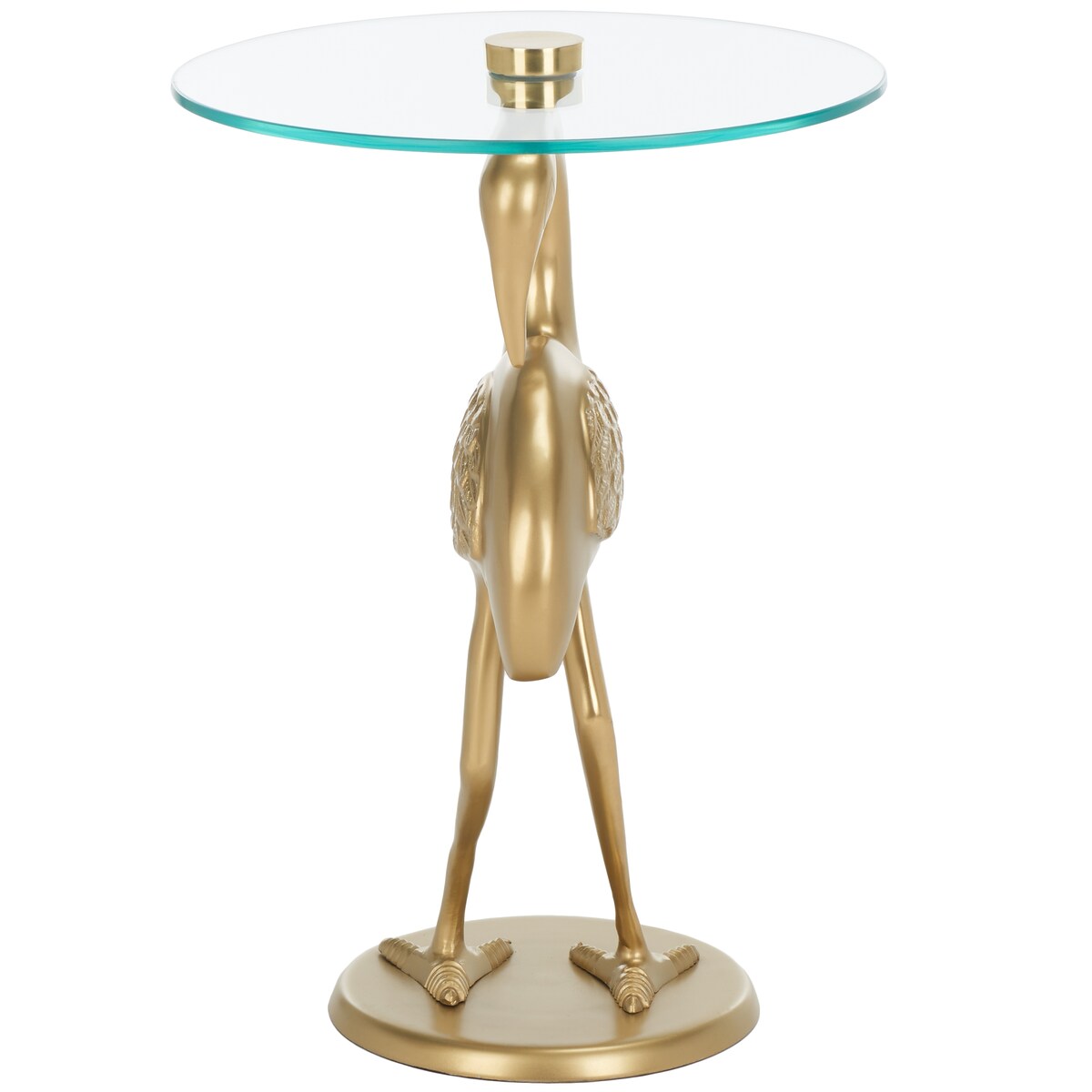 SAFAVIEH Tjasa Bird Base Accent Table - 16" L x 16" D x 23" H - 16Wx16Dx23H