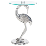 SAFAVIEH Tjasa Bird Base Accent Table - 16" L x 16" D x 23" H - 16Wx16Dx23H