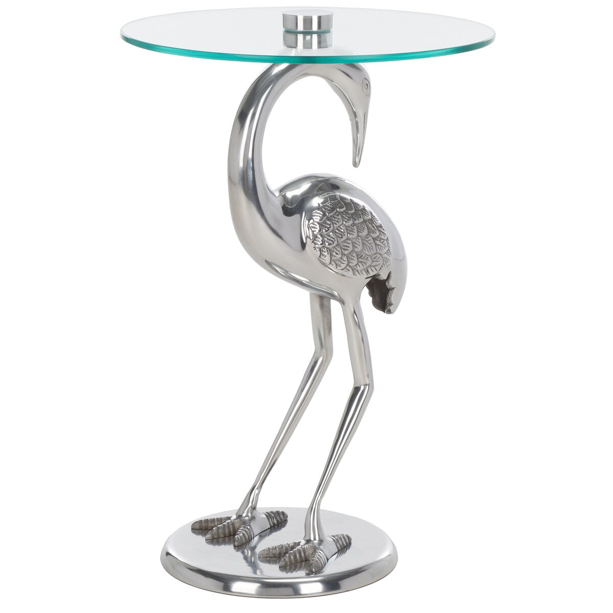 SAFAVIEH Tjasa Bird Base Accent Table - 16" L x 16" D x 23" H - 16Wx16Dx23H