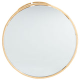 SAFAVIEH Treasures Jeannine Gold/ Mirror Top Accent Table - 17.5" x 17.5" x 21" - 18Wx18Dx21H