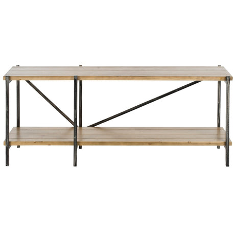 SAFAVIEH Tressa Natural Console Table - 55.1" x 17" x 22.2" - 55Wx17Dx22H