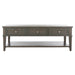 SAFAVIEH Tressie Sepia Traditional Rectangle Coffee Table - 54" x 23.6" x 19.3" - 54Wx24Dx19H