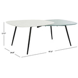 SAFAVIEH Trudi Mid-Century Bi Level Coffee Table - 47.2" x 24.8" x 17.7" - 47Wx25Dx18H