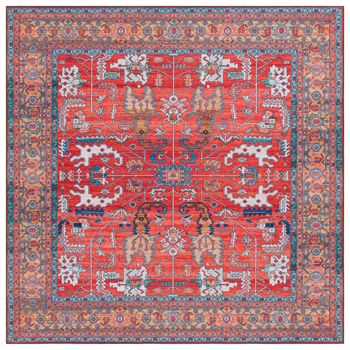 SAFAVIEH Tucson Annaig Transitional Machine Washable Rug