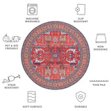 SAFAVIEH Tucson Annaig Transitional Machine Washable Rug