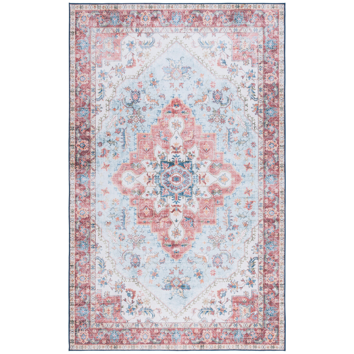 SAFAVIEH Tucson Emelia Transitional Machine Washable Rug