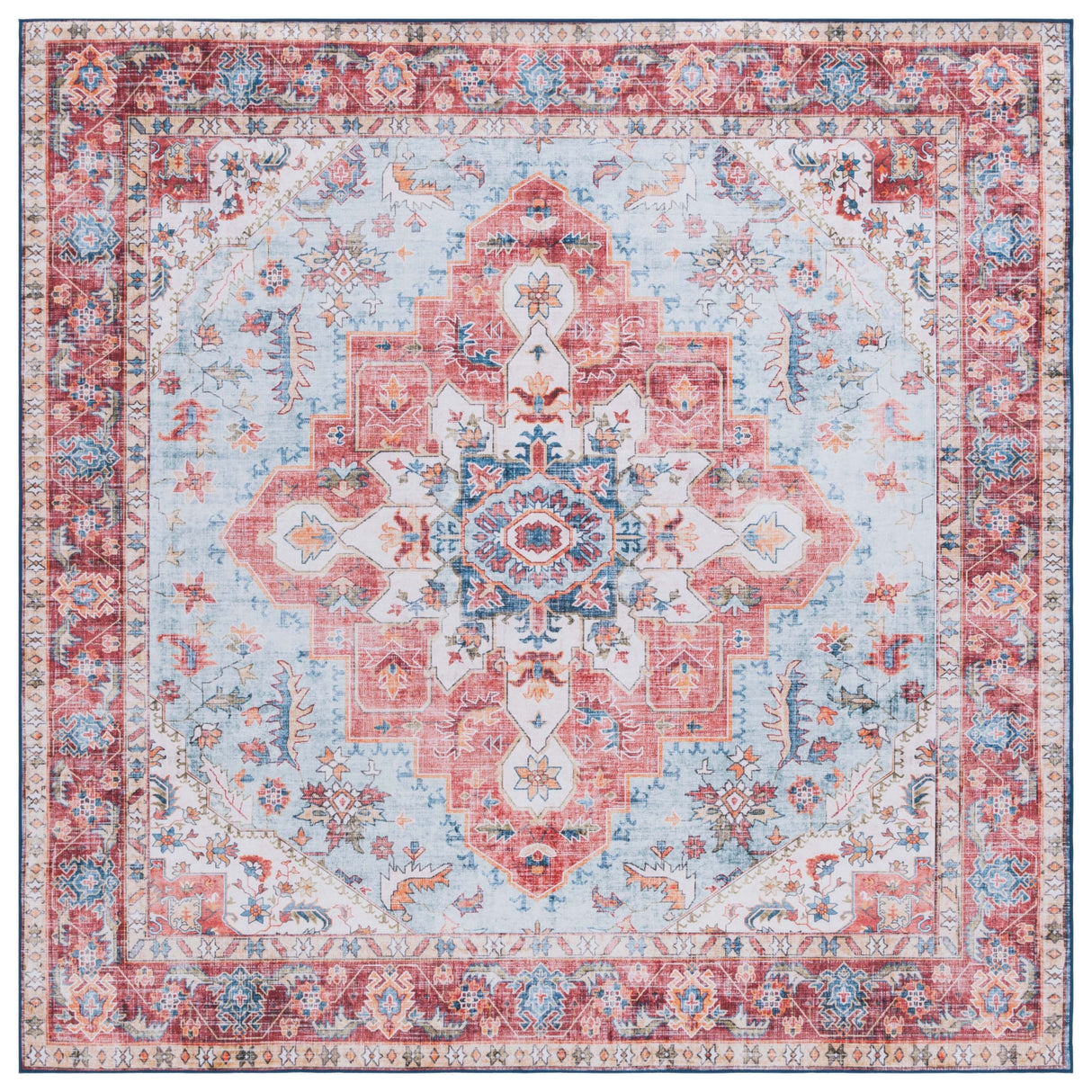 SAFAVIEH Tucson Emelia Transitional Machine Washable Rug