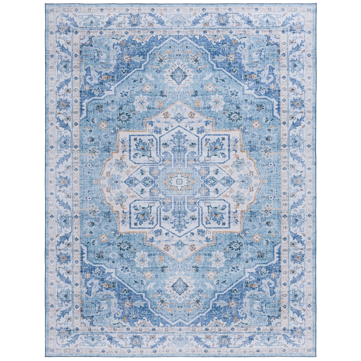 SAFAVIEH Tucson Ethna Transitional Machine Washable Rug.