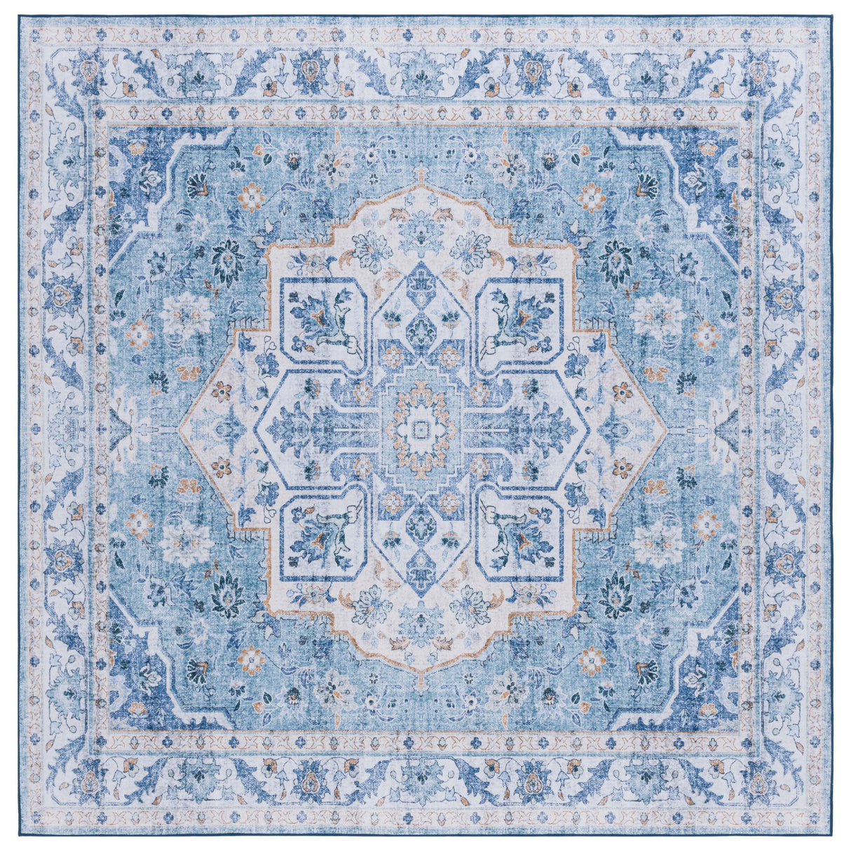 SAFAVIEH Tucson Ethna Transitional Machine Washable Rug.