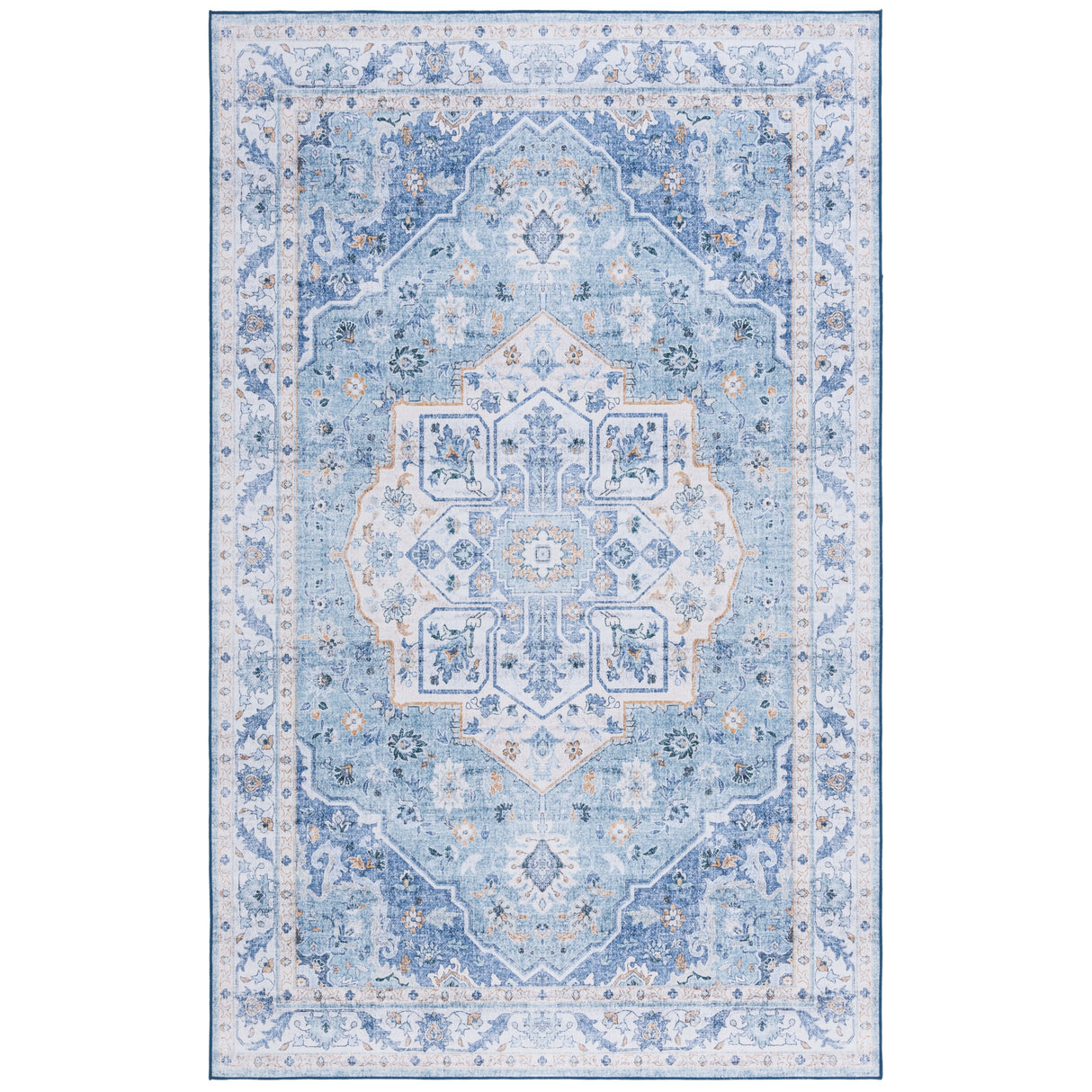 SAFAVIEH Tucson Ethna Transitional Machine Washable Rug.