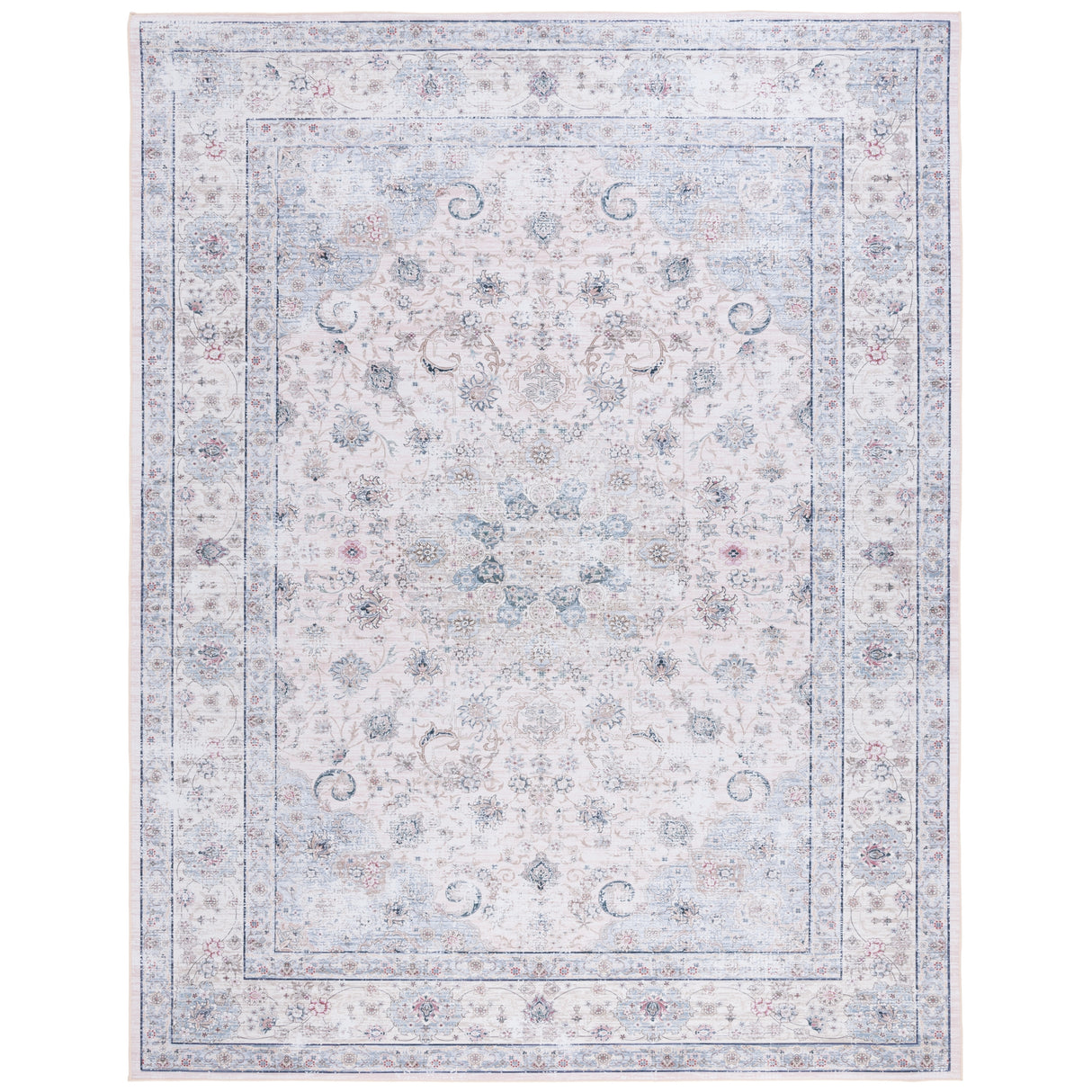 SAFAVIEH Tucson Machine Washable Slip Resistant Abigail Oriental Rug