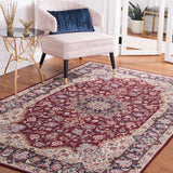 SAFAVIEH Tucson Machine Washable Slip Resistant Aline Traditional Rug