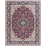 SAFAVIEH Tucson Machine Washable Slip Resistant Aline Traditional Rug