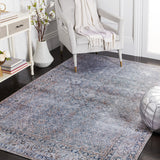 SAFAVIEH Tucson Machine Washable Slip Resistant Daisey Traditional Rug