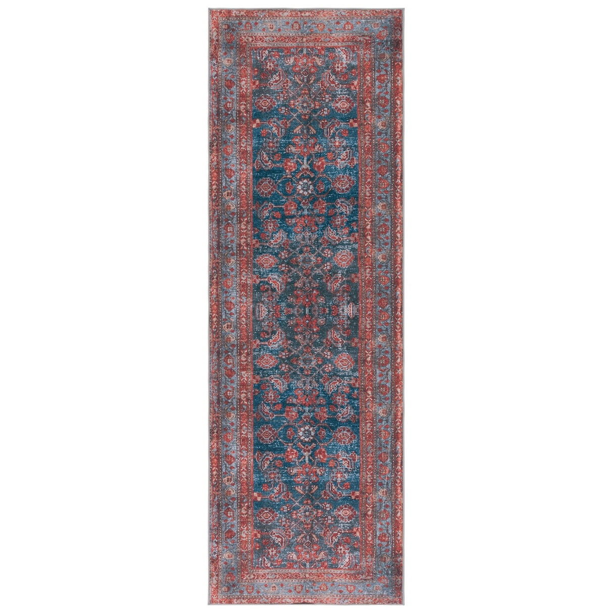 SAFAVIEH Tucson Machine Washable Slip Resistant Elmira Oriental Rug