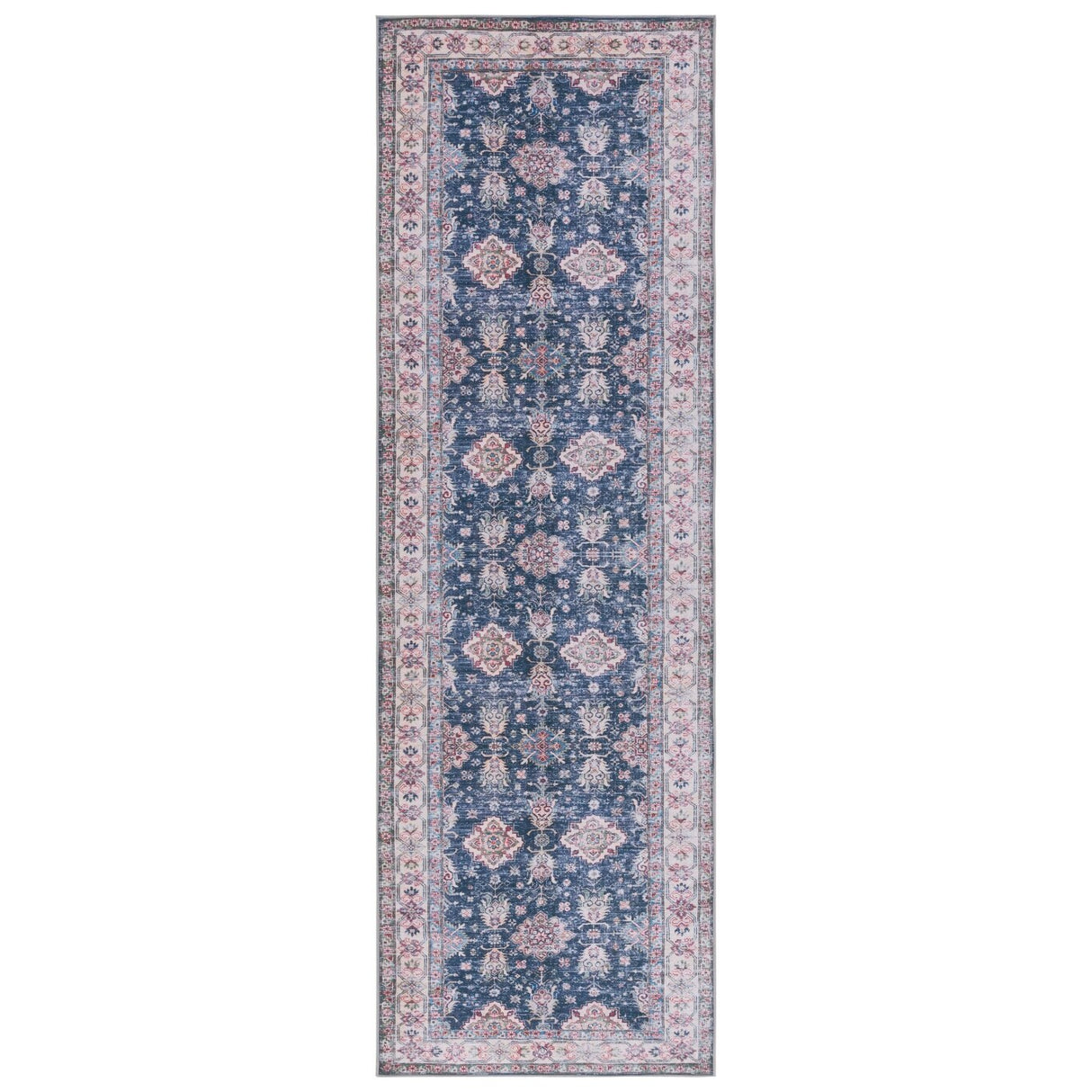 SAFAVIEH Tucson Machine Washable Slip Resistant Fraida Oriental Rug