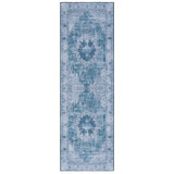 SAFAVIEH Tucson Machine Washable Slip Resistant Genny Oriental Distressed