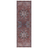 SAFAVIEH Tucson Machine Washable Slip Resistant Kizzie Oriental Rug