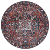 SAFAVIEH Tucson Machine Washable Slip Resistant Kizzie Oriental Rug