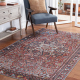 SAFAVIEH Tucson Machine Washable Slip Resistant Kizzie Oriental Rug