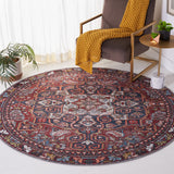 SAFAVIEH Tucson Machine Washable Slip Resistant Kizzie Oriental Rug