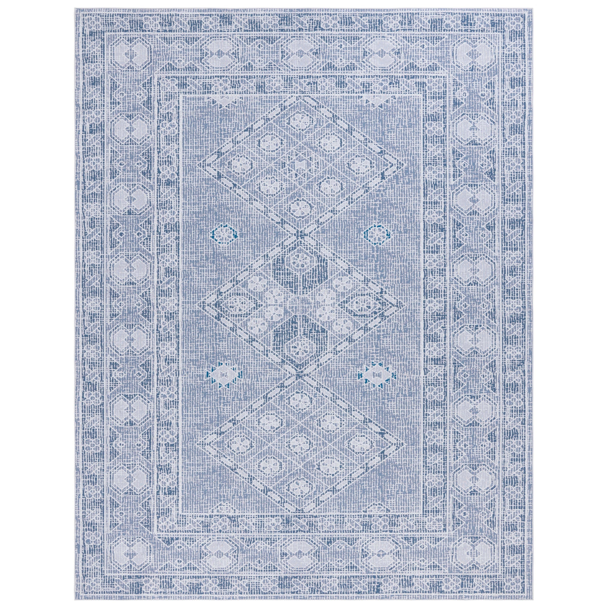 SAFAVIEH Tucson Machine Washable Slip Resistant Lotta Traditional Rug