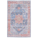 SAFAVIEH Tucson Machine Washable Slip Resistant Mallie Oriental Medallion