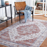 SAFAVIEH Tucson Machine Washable Slip Resistant Malvina Oriental Medallion