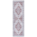 SAFAVIEH Tucson Machine Washable Slip Resistant Malvina Oriental Medallion