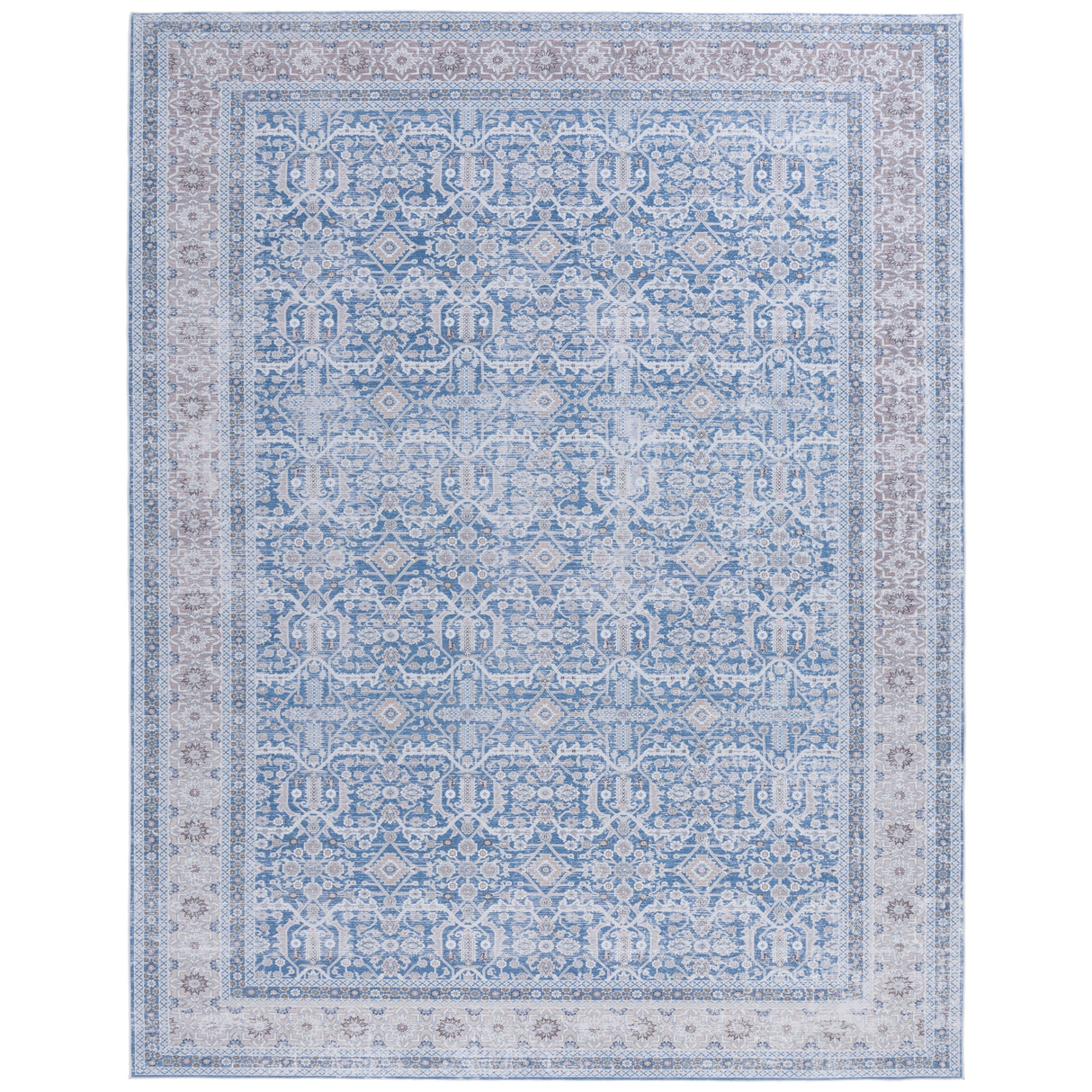 SAFAVIEH Tucson Machine Washable Slip Resistant Nelja Oriental Rug