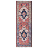 SAFAVIEH Tucson Machine Washable Slip Resistant Ozden Traditional Rug