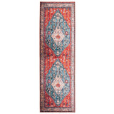 SAFAVIEH Tucson Machine Washable Slip Resistant Rosina Oriental Medallion