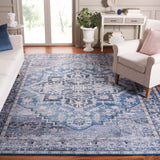 SAFAVIEH Tucson Machine Washable Slip Resistant Sina Traditional Rug