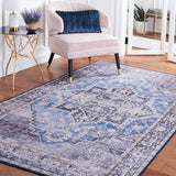 SAFAVIEH Tucson Machine Washable Slip Resistant Sina Traditional Rug