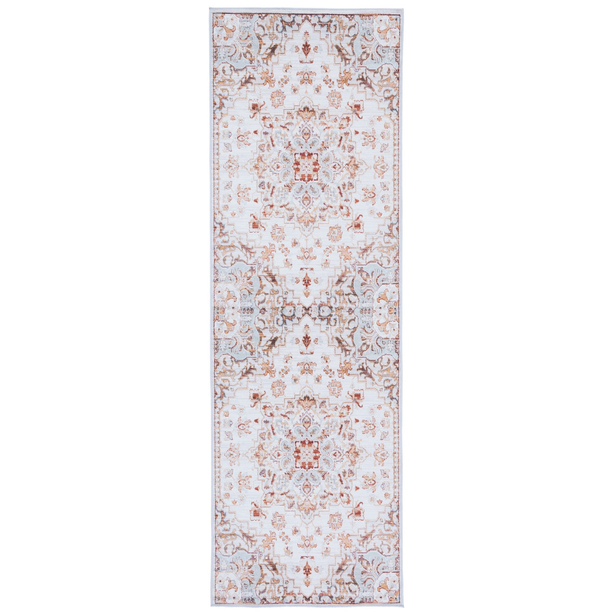 SAFAVIEH Tucson Machine Washable Slip Resistant Theodora Oriental Medallion