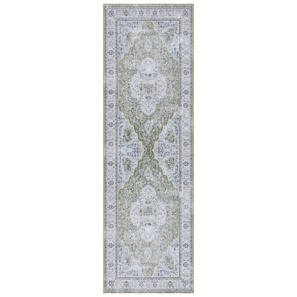 SAFAVIEH Tucson Machine Washable Slip Resistant Willa Traditional Rug