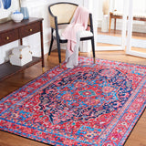 SAFAVIEH Tucson Machine Washable Slip Resistant Winnie Oriental Medallion