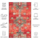 SAFAVIEH Tucson Nermira Transitional Machine Washable Rug