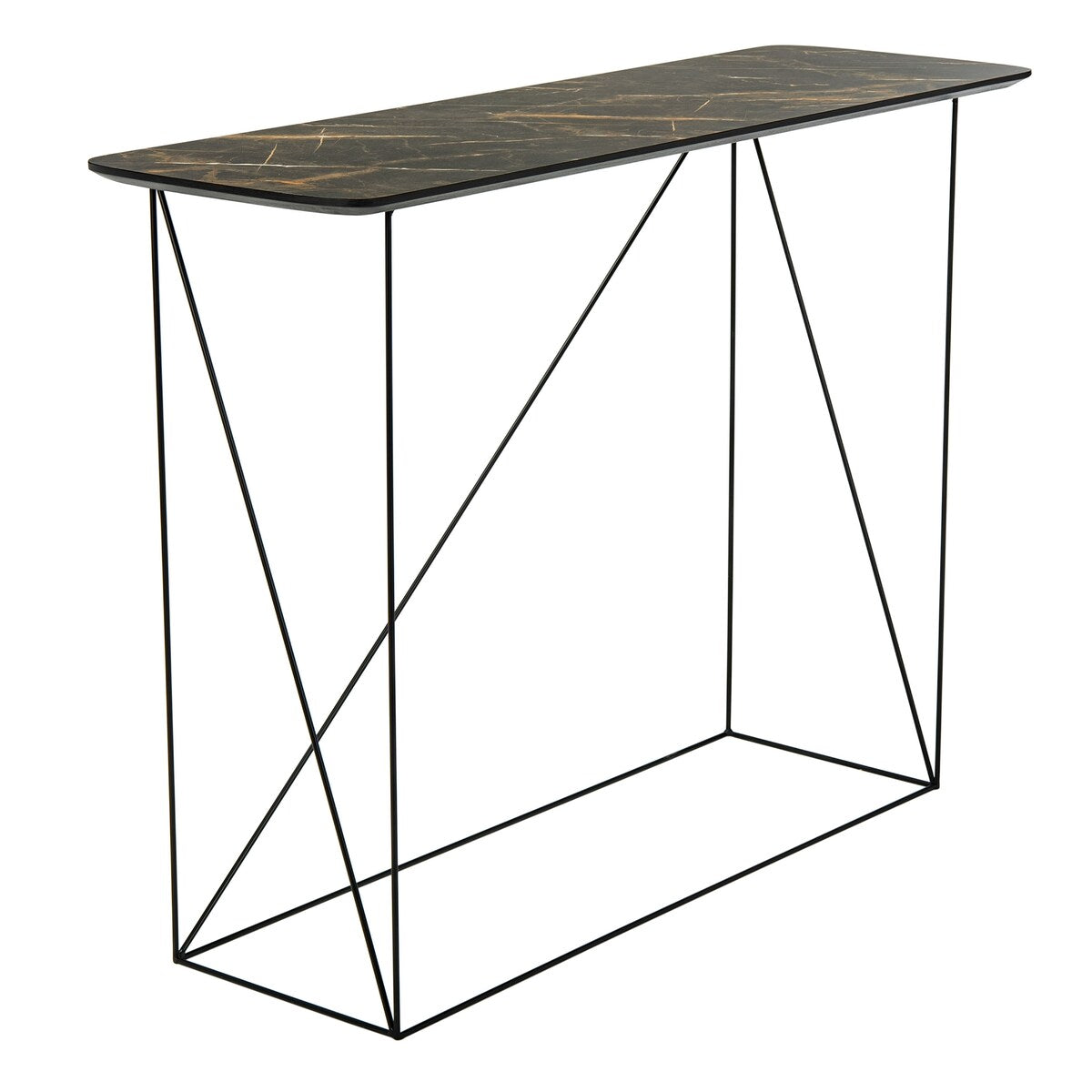 SAFAVIEH Tula Rectangle Console Table - 43.3" x 13.8" x 31.5" - 43Wx14Dx32H