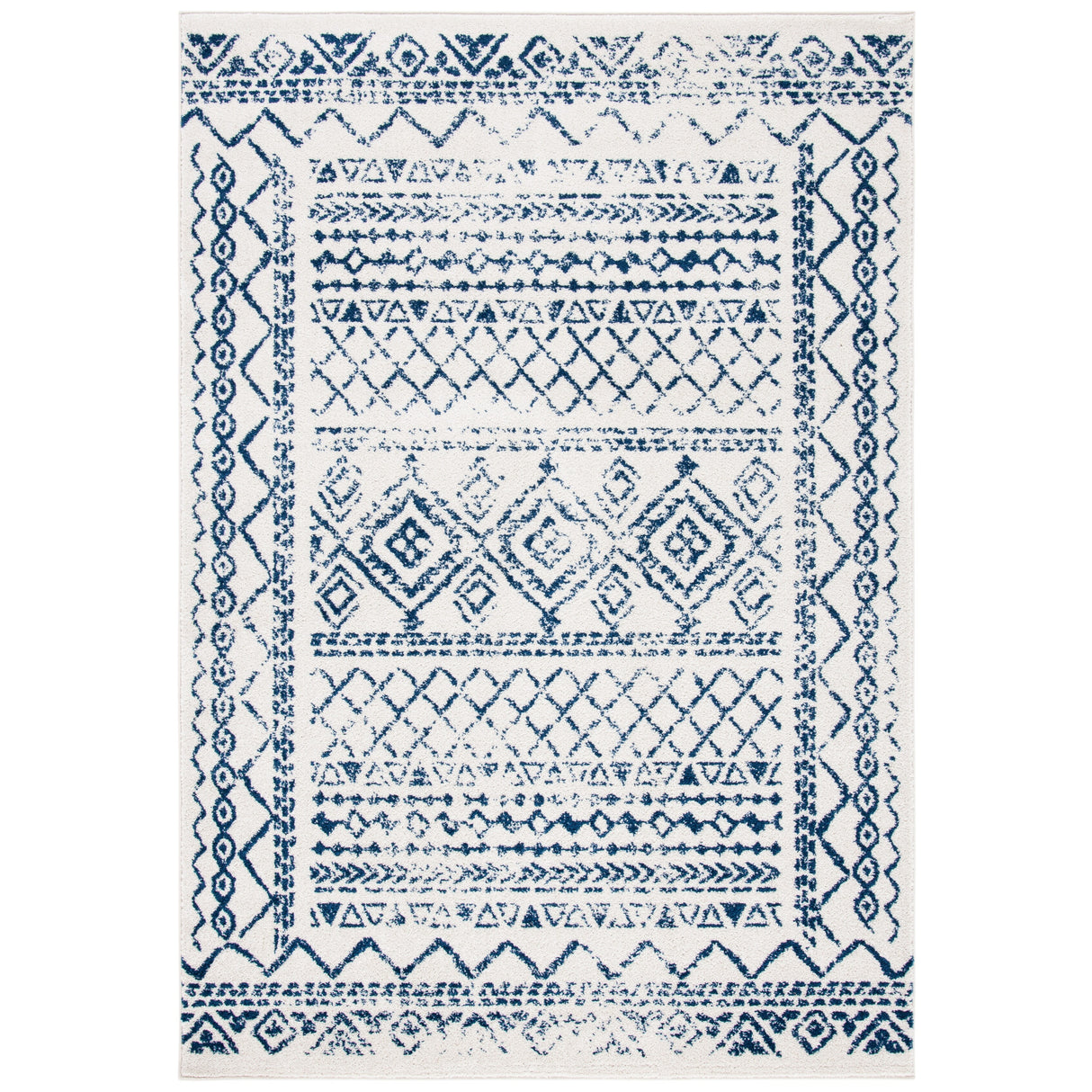 SAFAVIEH Tulum Hinnertje Rustic Moroccan Boho Tribal Distressed Rug